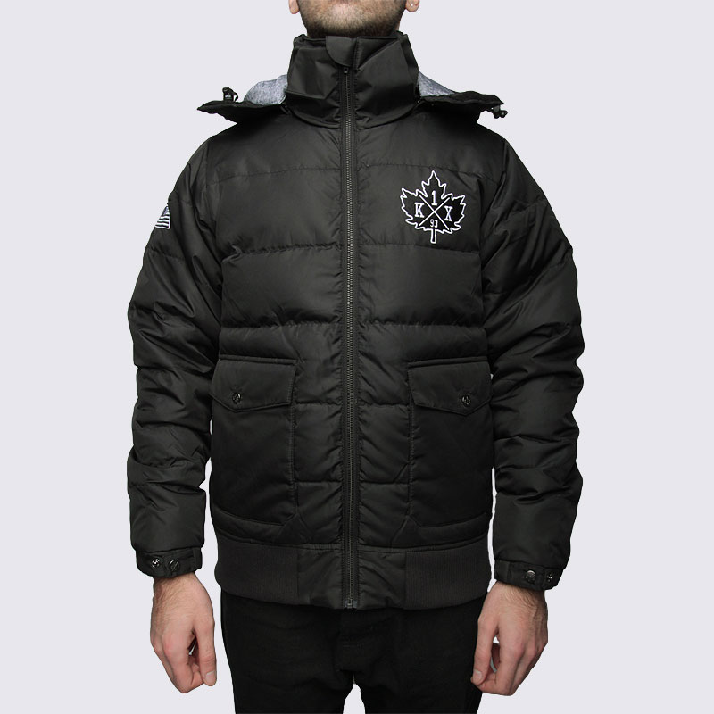 мужская черная куртка K1X 1ST Pick Down Jacket 1100-0214/0001 - цена, описание, фото 3